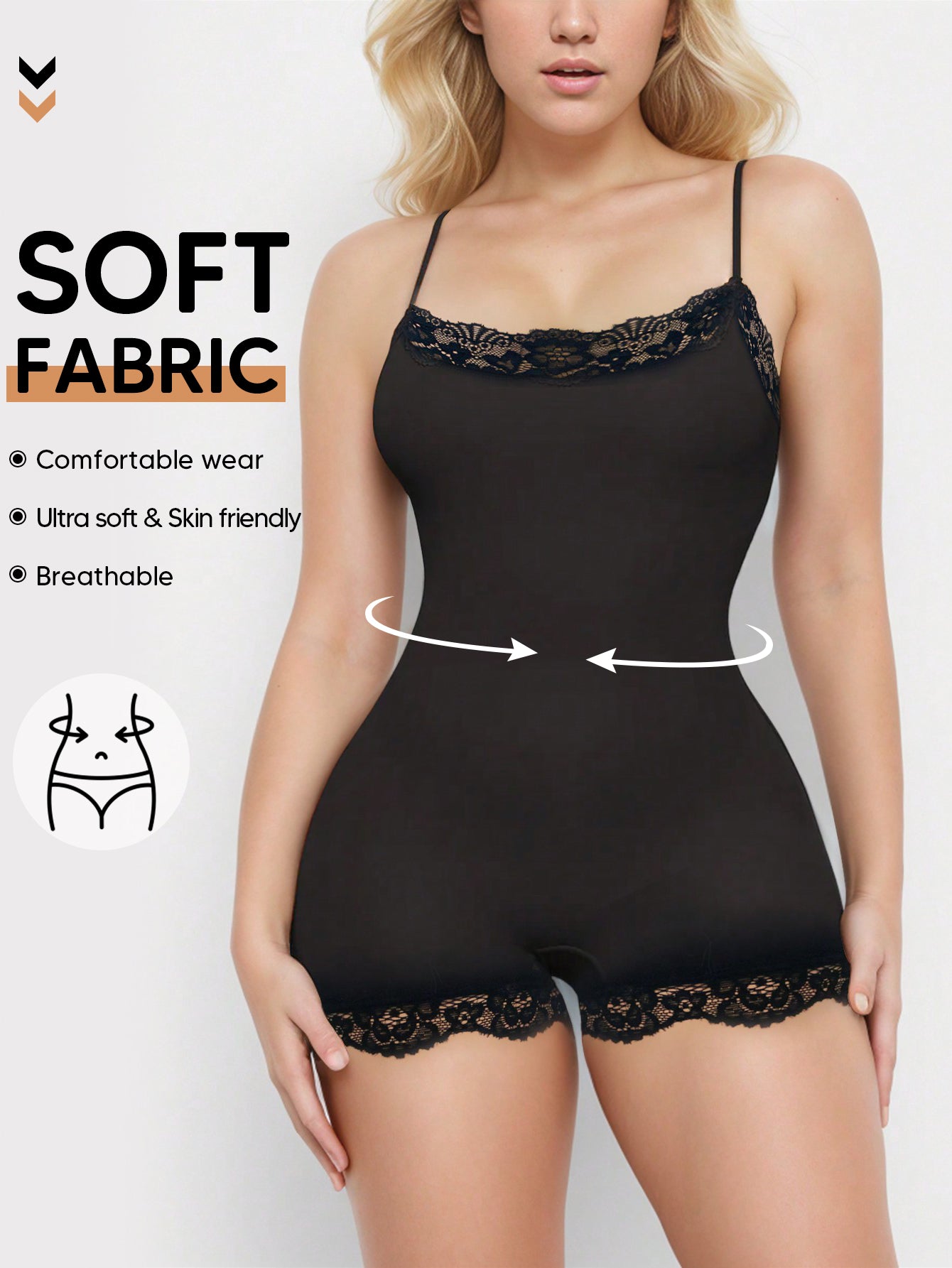 Bodycon Sexy Sleeveless Jumpsuit Shorts One Piece Lace Halter