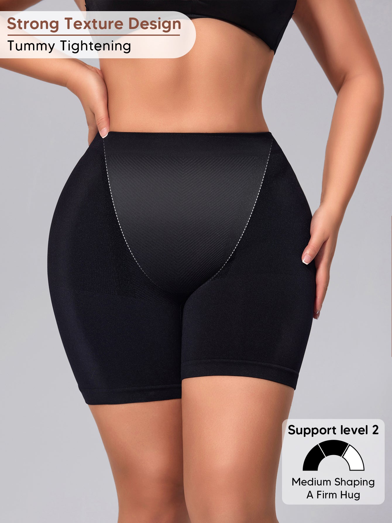 Seamless Shaping Slip Shorts for Women Light Tummy Control Shapewear Panties
