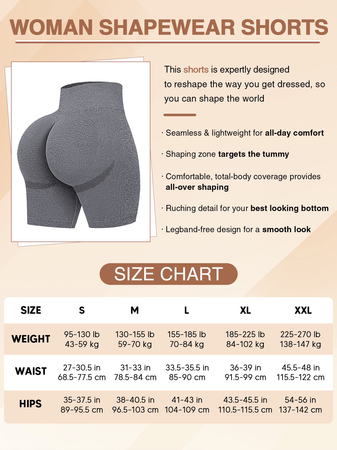 Women Scrunch Butt Workout Yoga Shorts Seamless Butt Lifting Gym Shorts