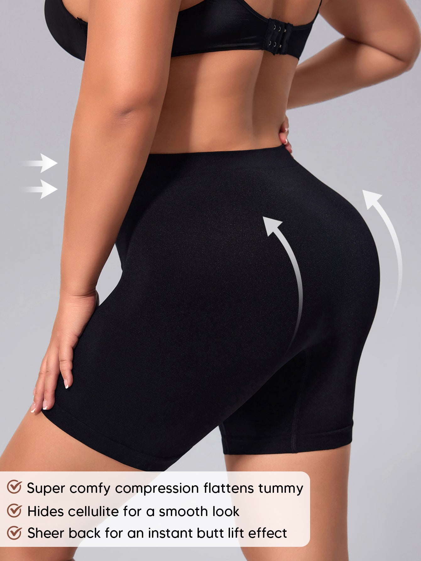 Seamless Shaping Slip Shorts for Women Light Tummy Control Shapewear Panties