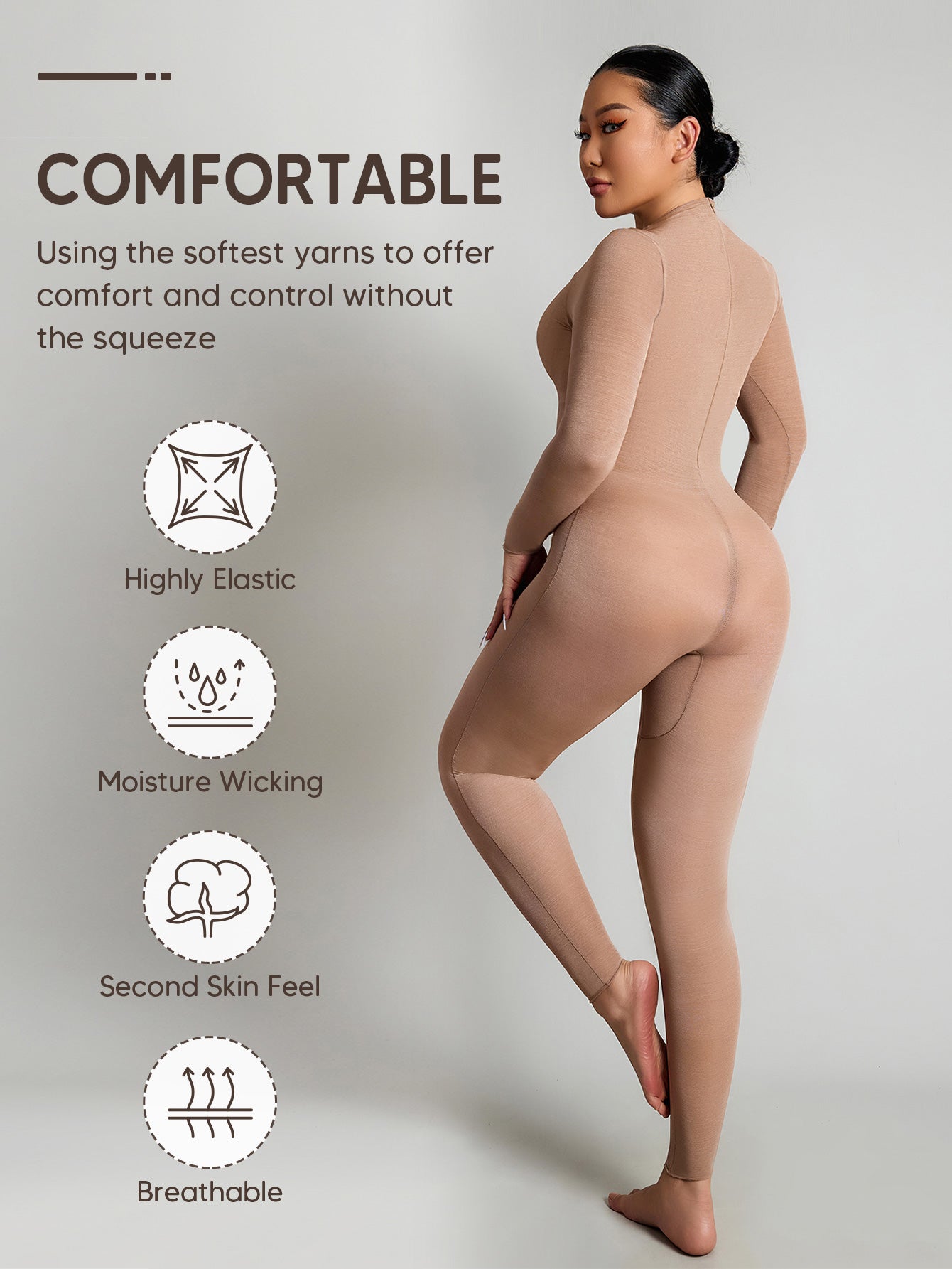 Sexy Sheer See Through Mesh Zippered Jumpsuit For Women Bodycon Outfits