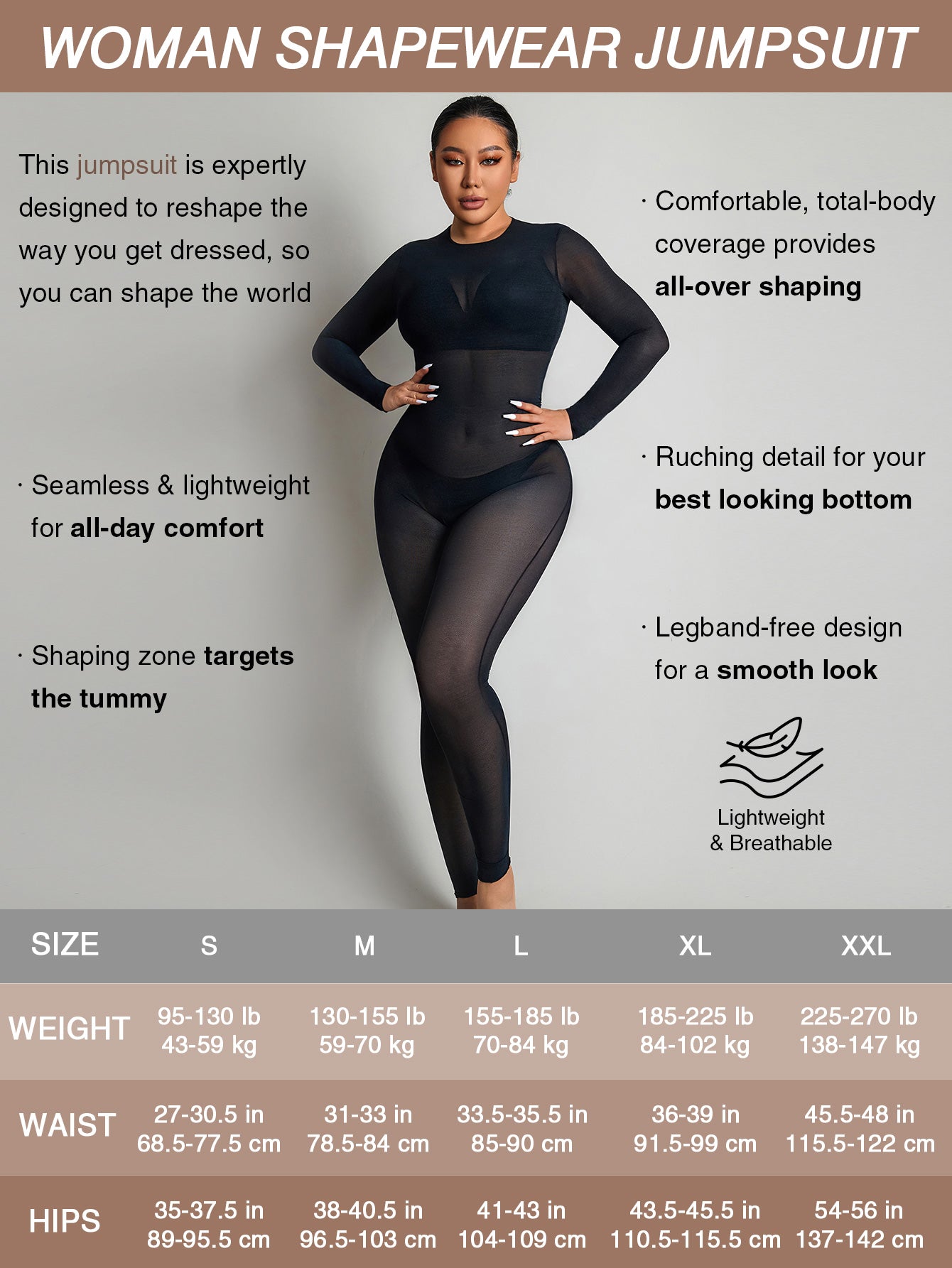 Sexy Sheer See Through Mesh Zippered Jumpsuit For Women Bodycon Outfits