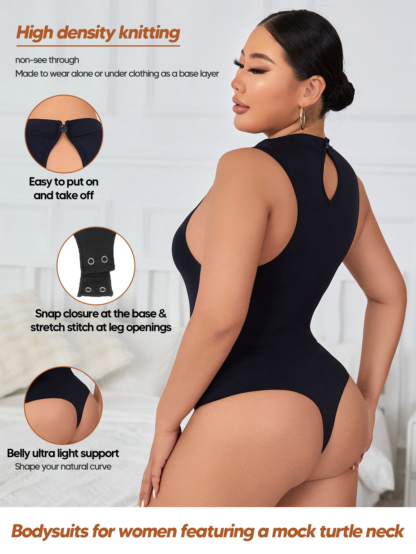 Tank Top Body Suits Women Sexy Crew Neck One Piece Sleeveless Racerback Halter