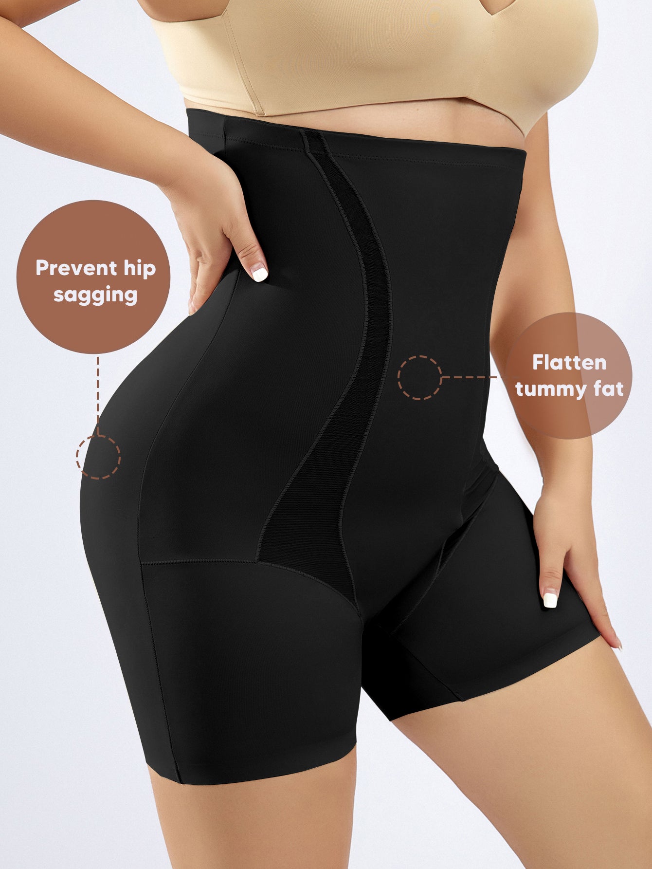 Shaping Shorts Panties for Women Slip Shorts Under Dress Shapewear Girdles