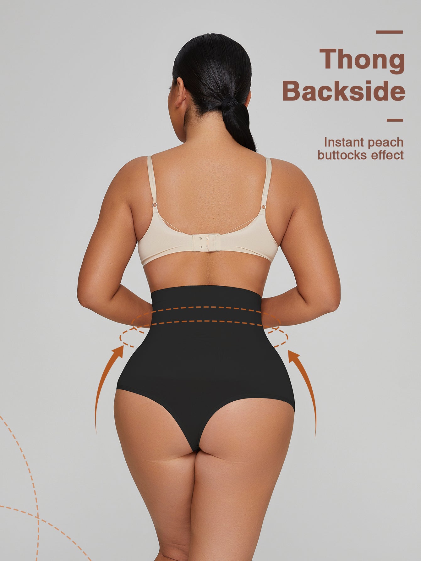 Tummy Control Thong Shapewear for Women Shaping Underwear Seamless Panties Girdle