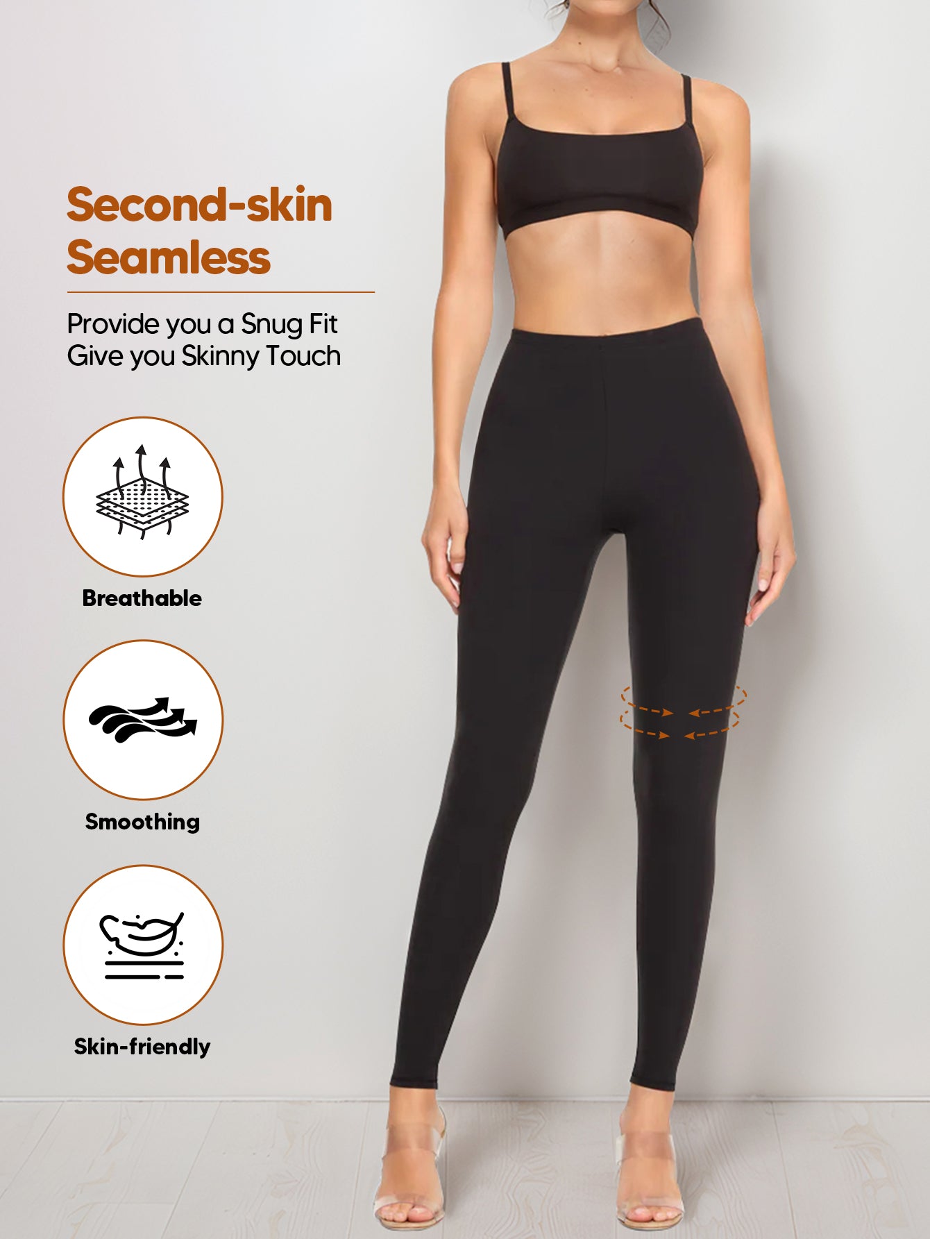 High Waist Buttery Soft Lounge Yoga pants 4-Way Stretch, Breathable Leggings for Women