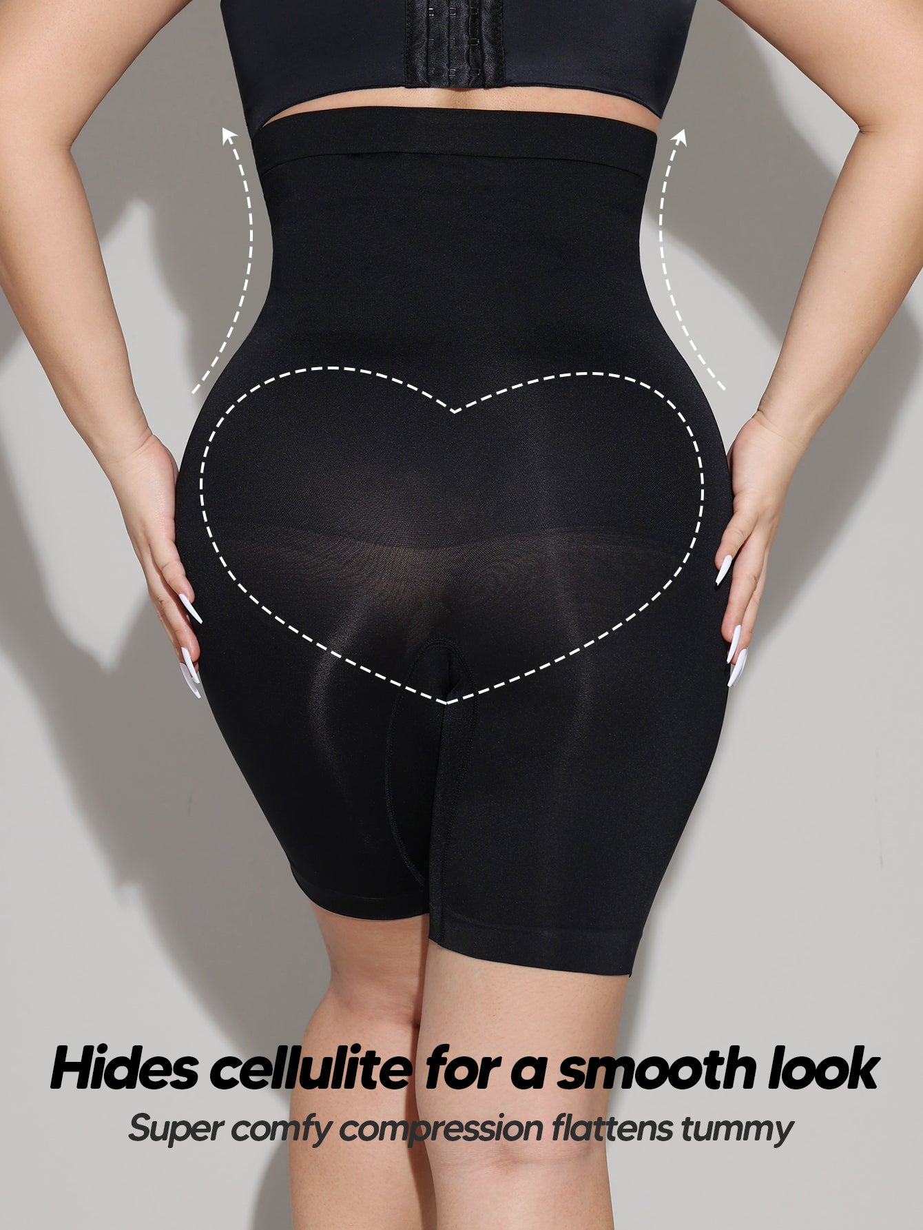 Seamless Shaping Boyshorts Panties for Women Comfy Under Dress Shapewear Shorts