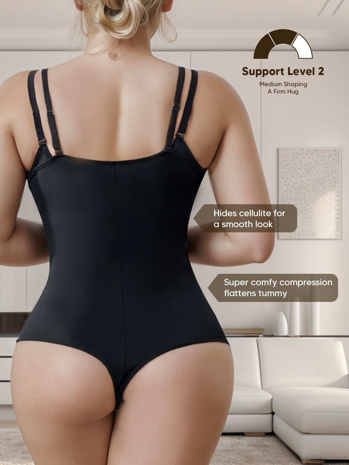 Open Bust Bodysuit Lace Waist Trainer Tummy Slimmer Thong Bodysuit for women