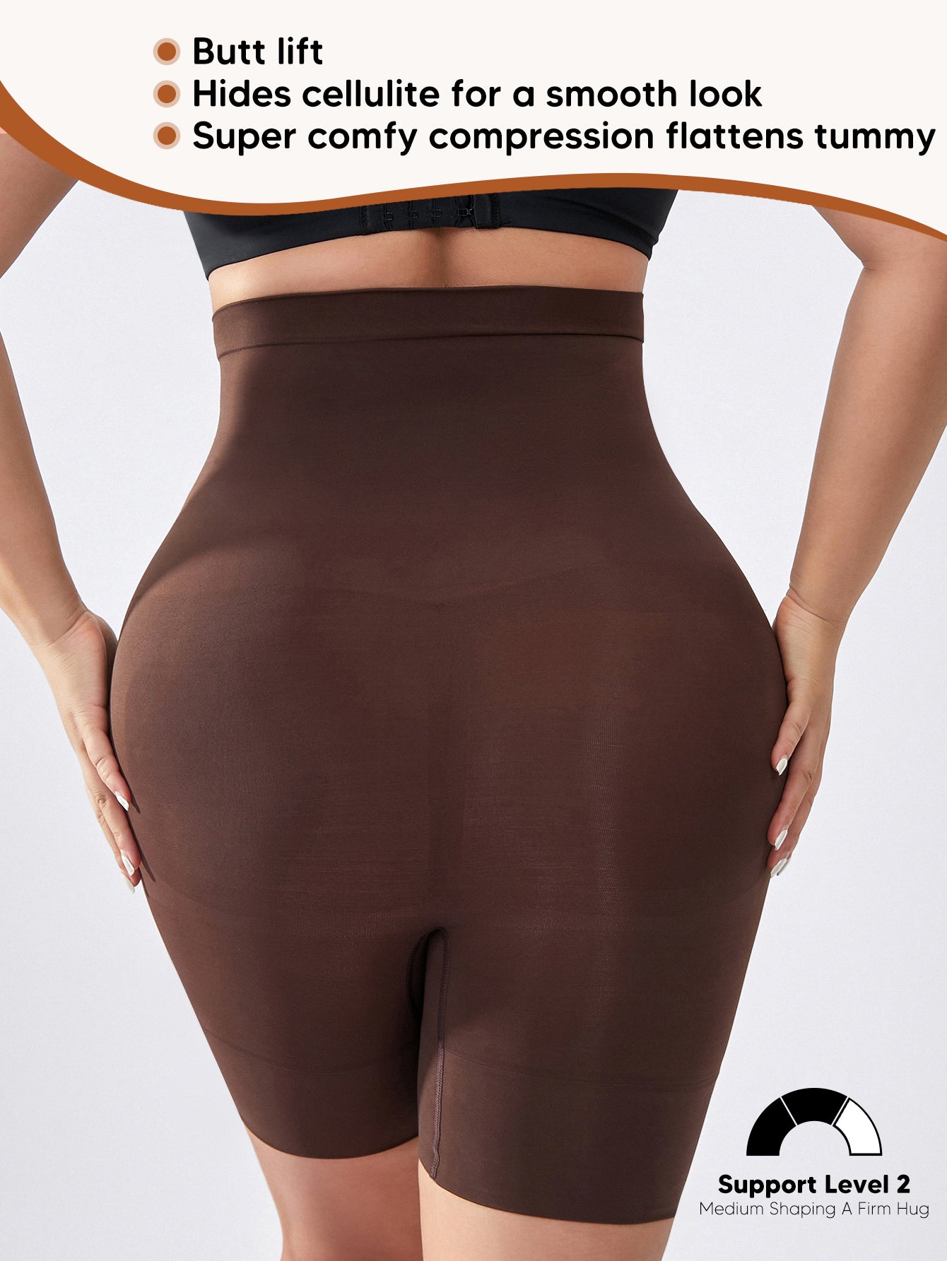 High Waisted Body Shaper Shorts Shapewear for Women Girdle Tummy Slimmer