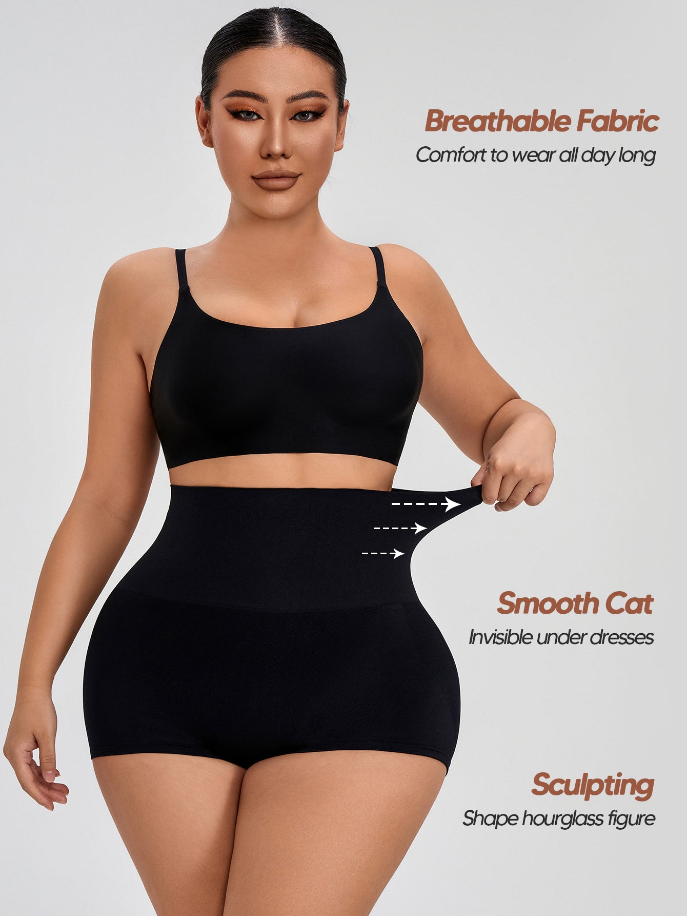 Womens Underwear Tummy Control Underwear Butt Lifting Shorts Shaping Briefs