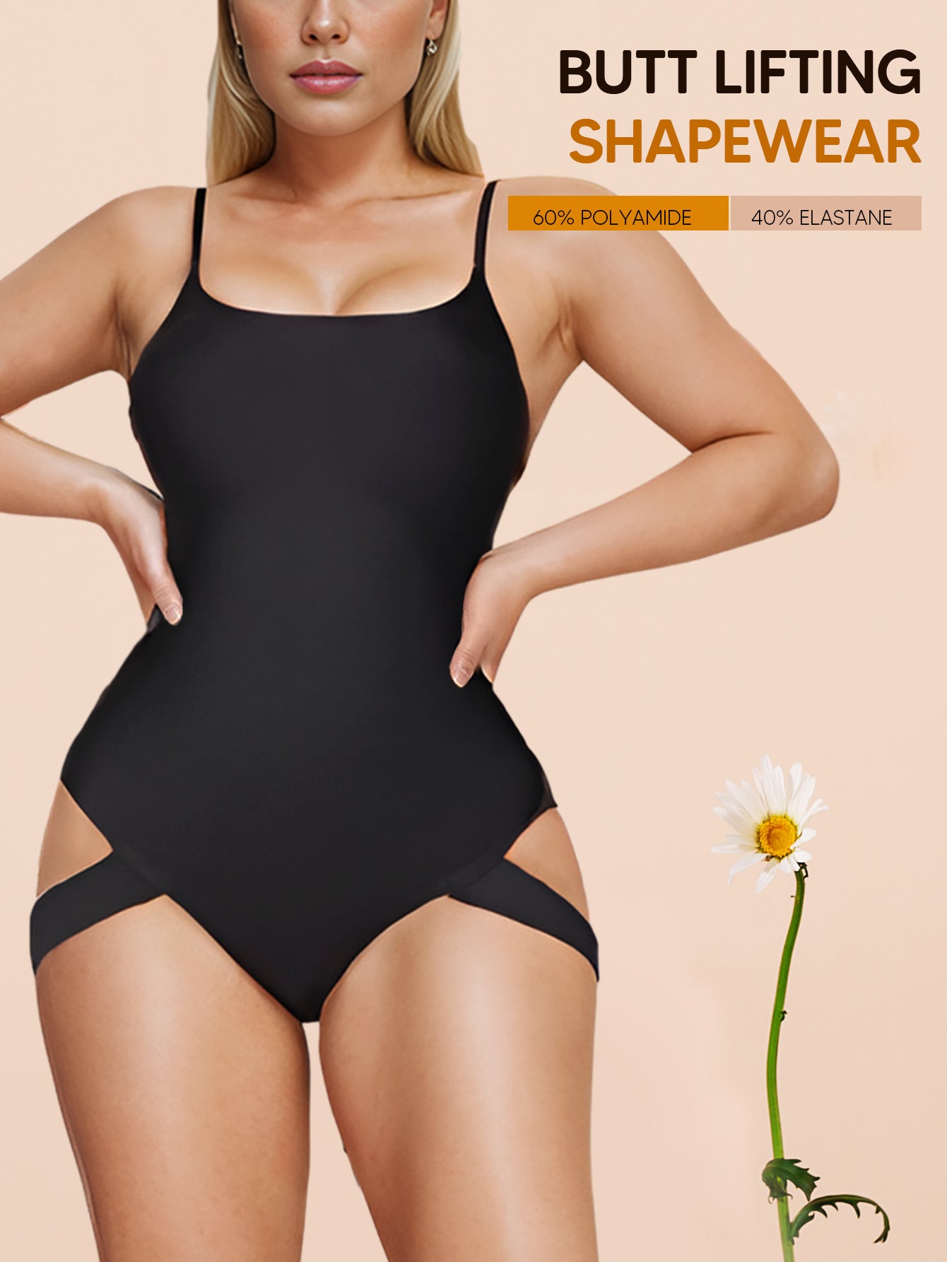 Shapewear Bodysuit Sculpting Tummy Control Butt Lifter Body Shaper for Women