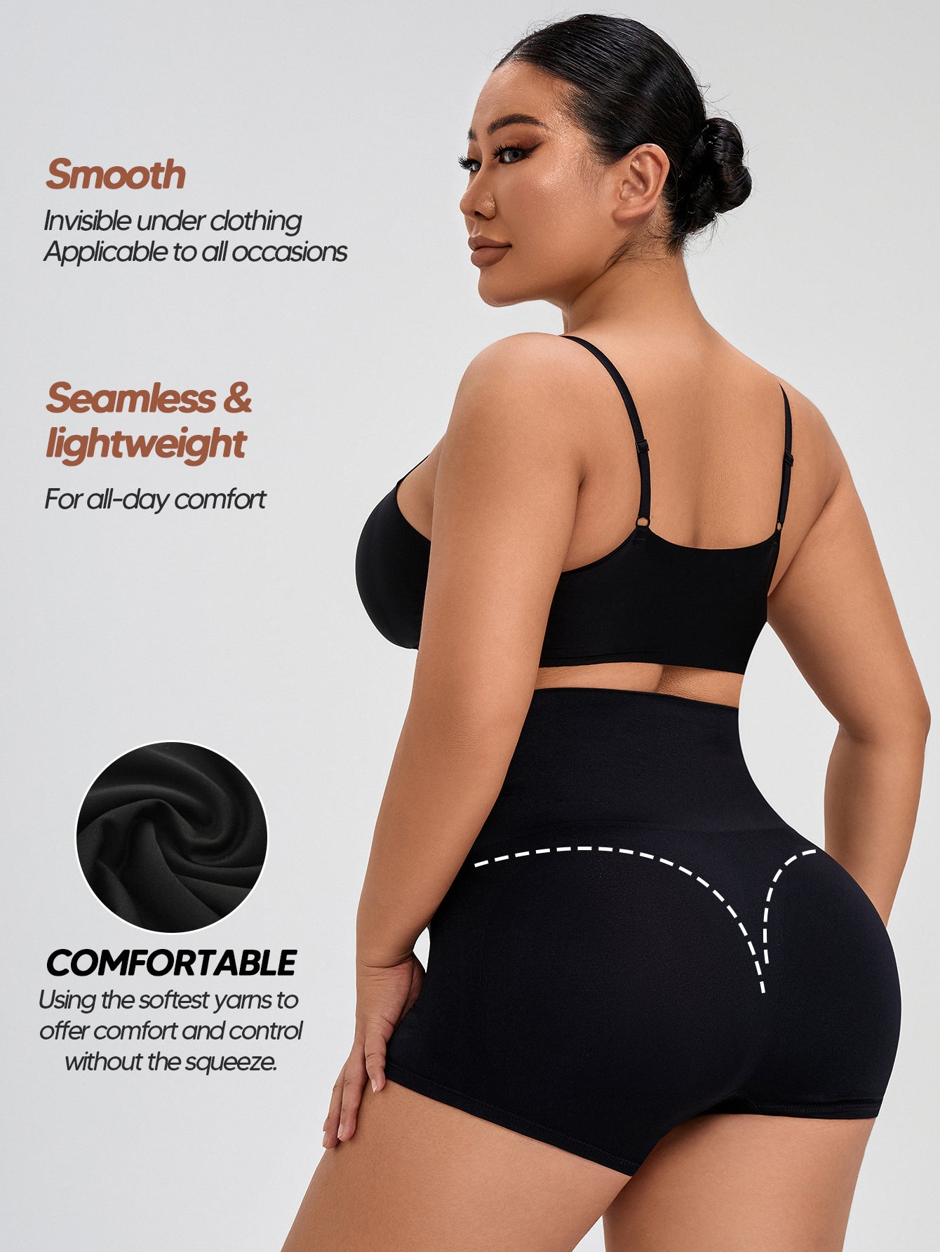Womens Underwear Tummy Control Underwear Butt Lifting Shorts Shaping Briefs