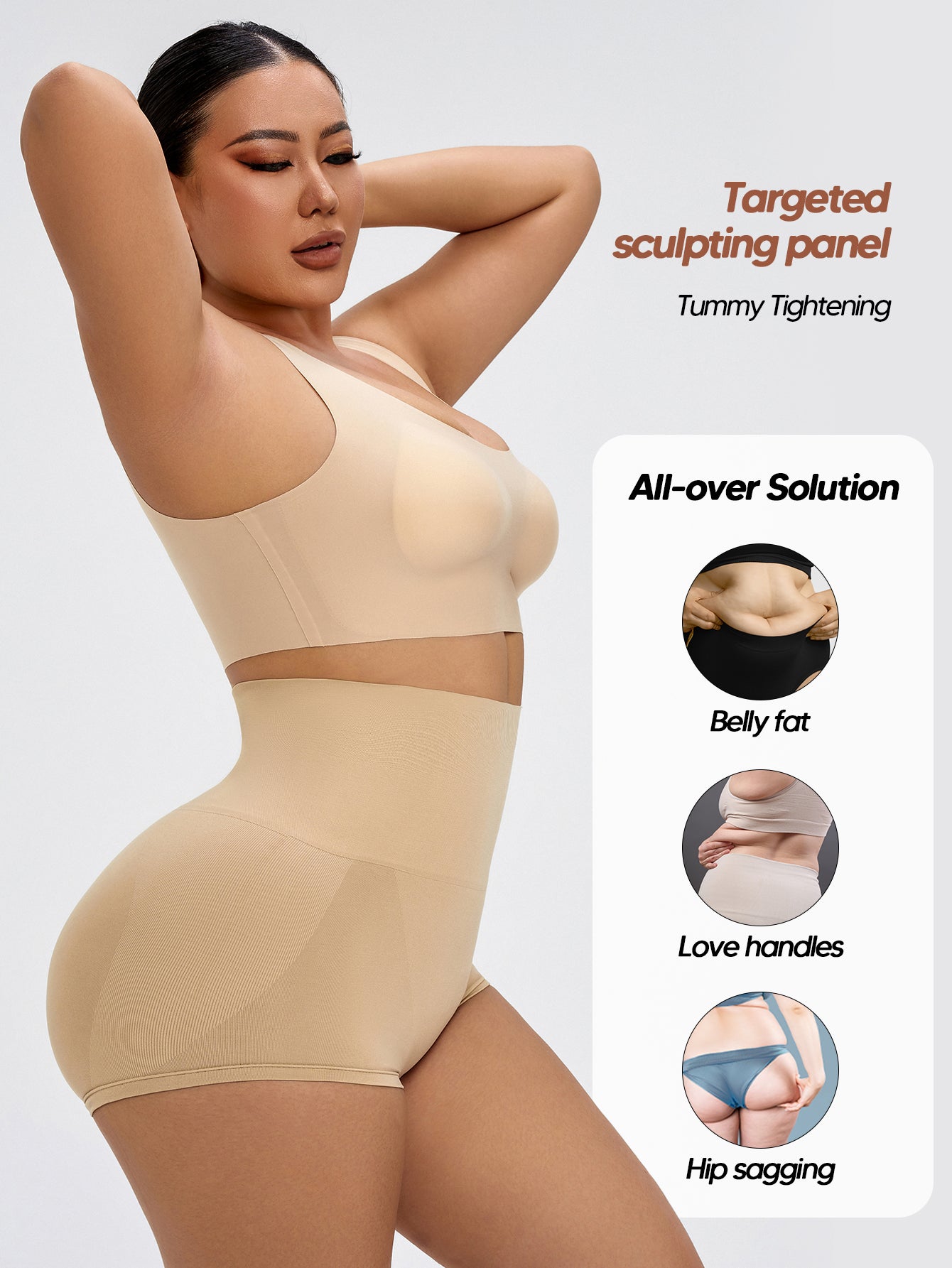 Womens Underwear Tummy Control Underwear Butt Lifting Shorts Shaping Briefs