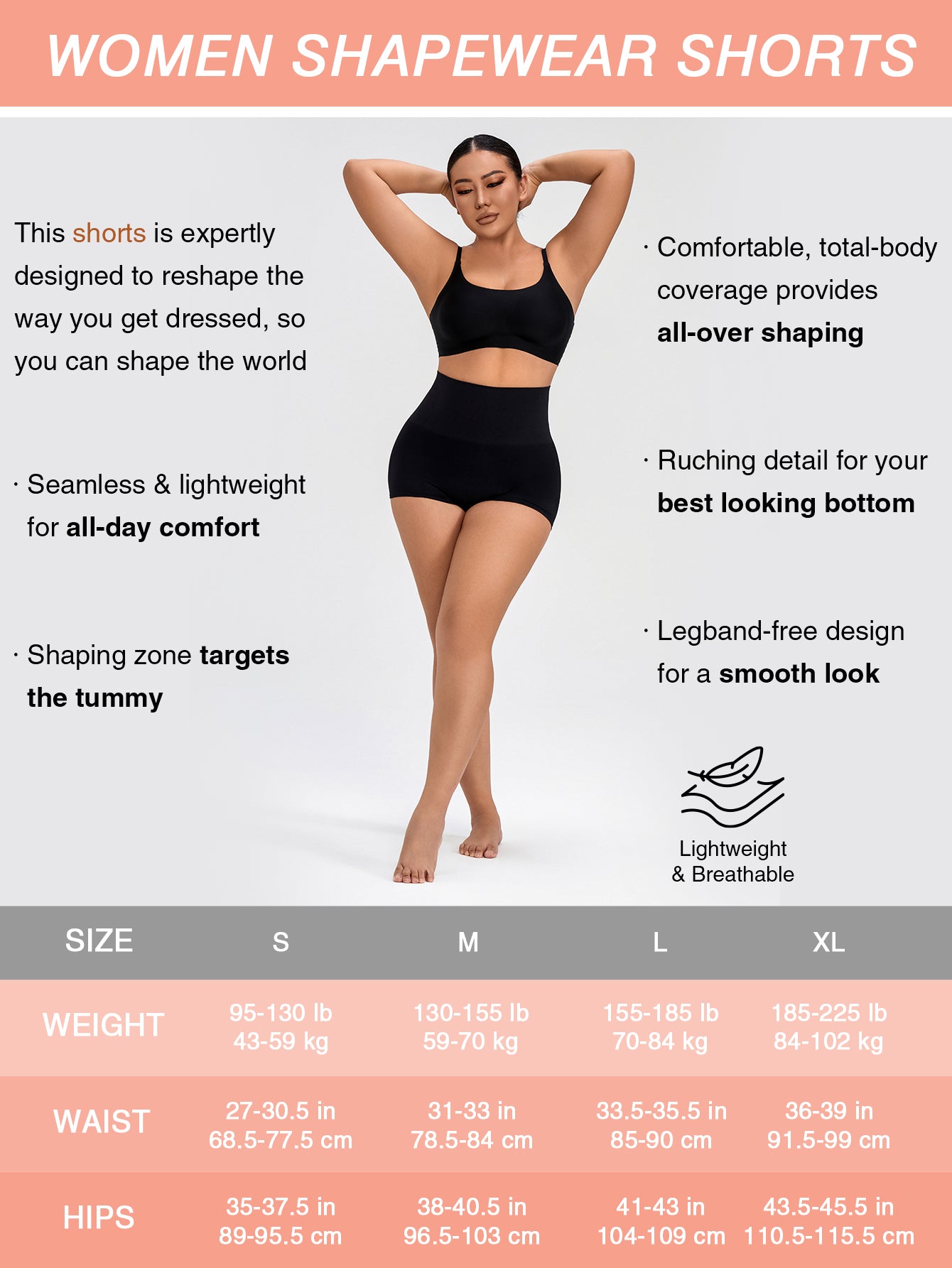 Womens Underwear Tummy Control Underwear Butt Lifting Shorts Shaping Briefs