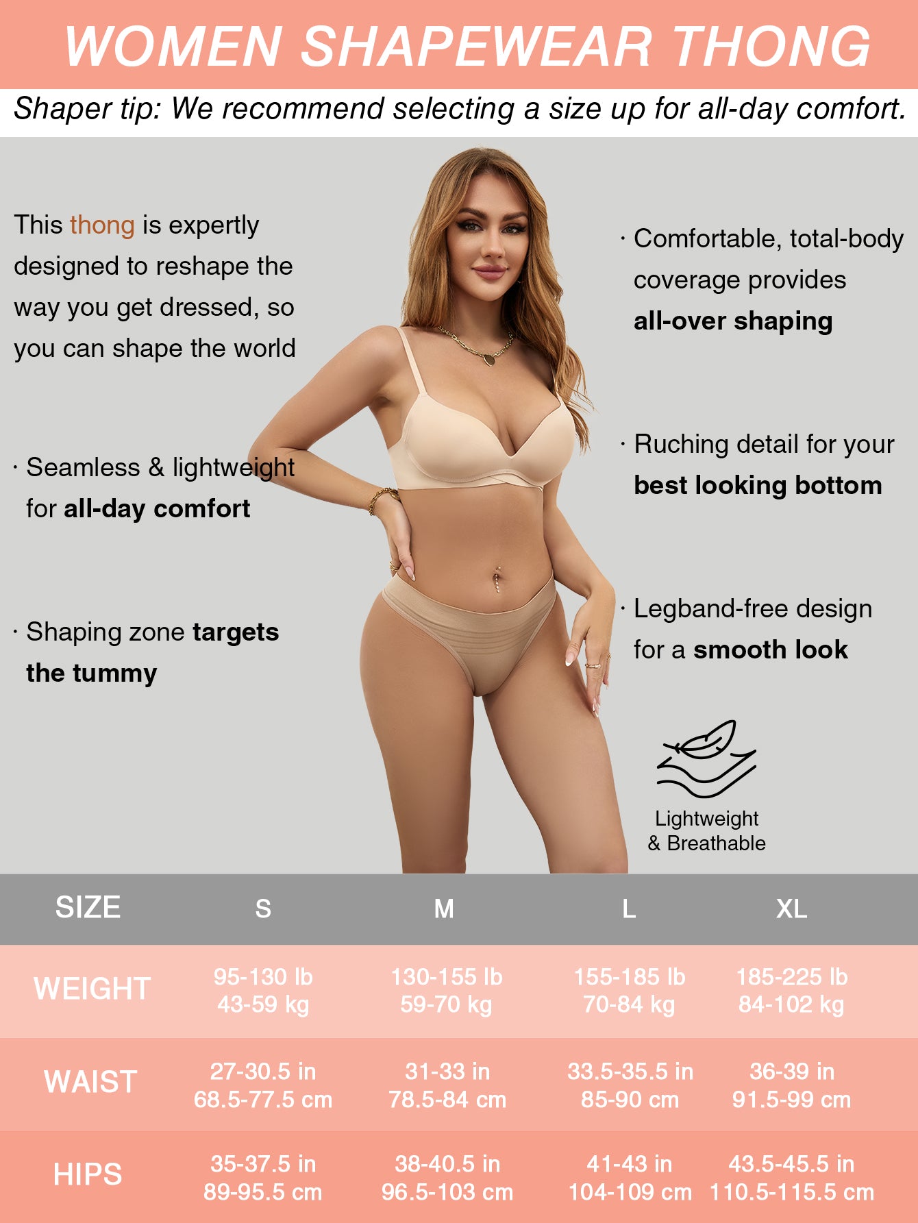 Seamless Thongs for Women Sexy No Show Panties InvisiblLadies Underwear 3 Pack