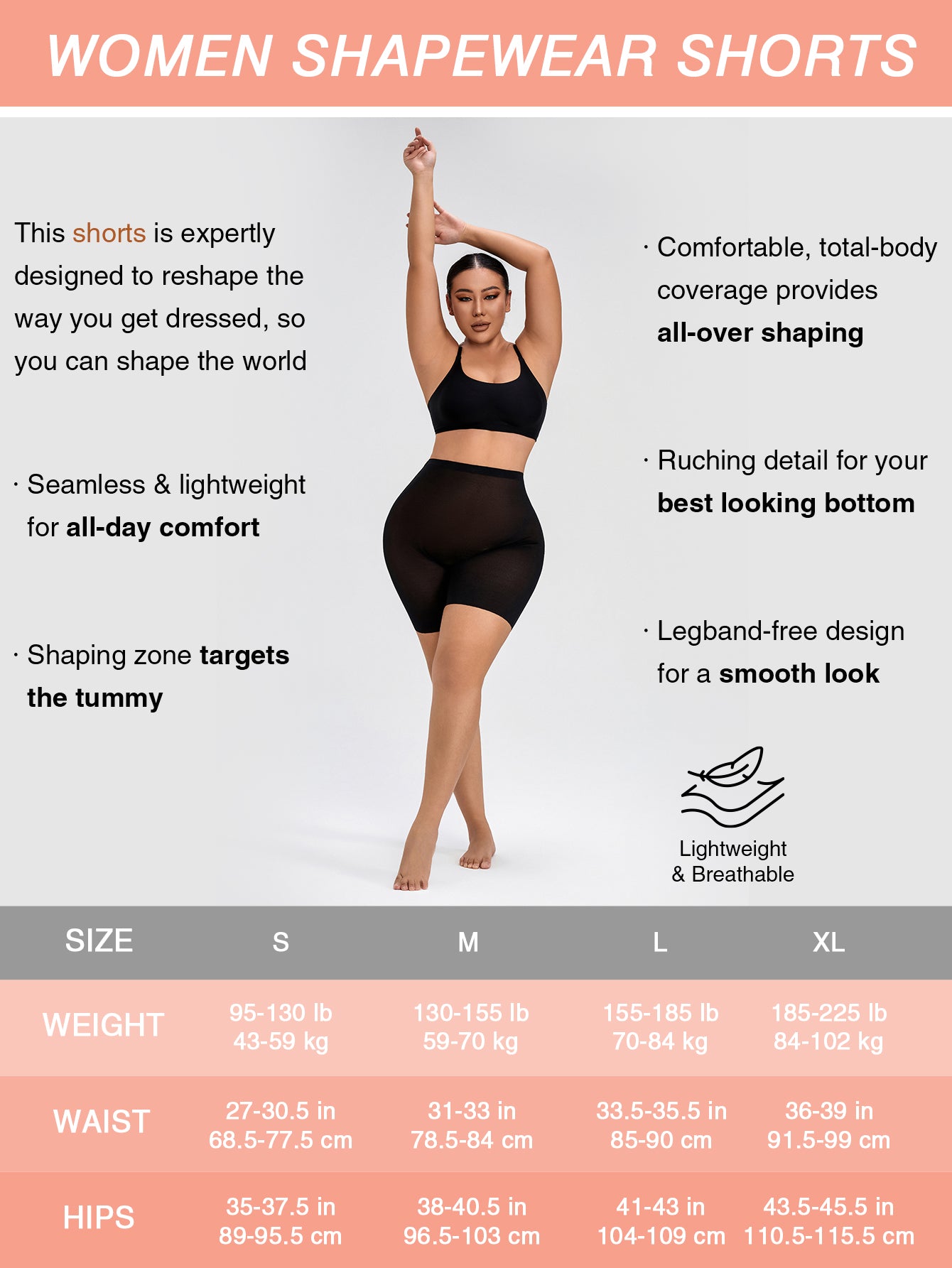 Sheer Sculpt Shaping Boyshorts Panties for Women Slip Shorts Underwear